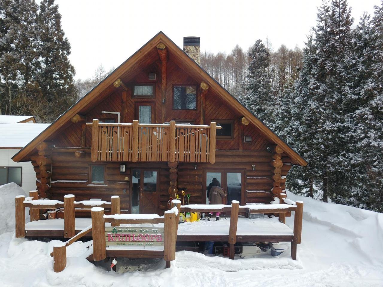 Log Hotel Kamloops Shinano  Bagian luar foto